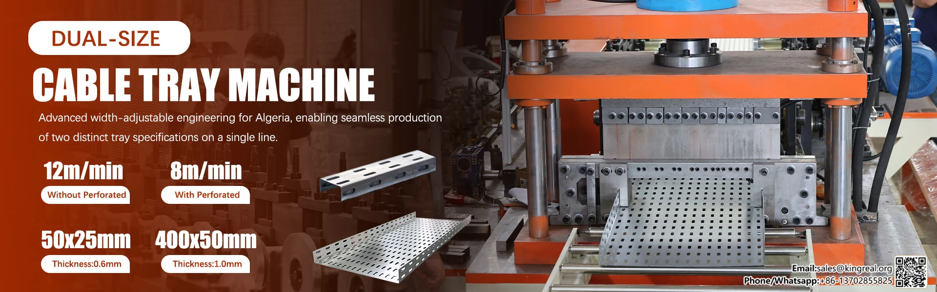 cable tray machine