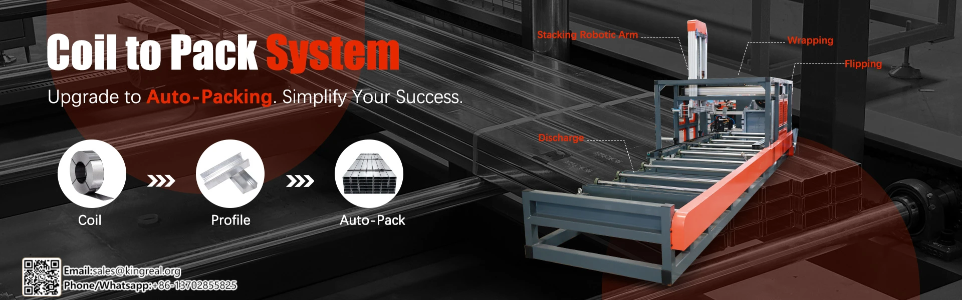 coil to pack system