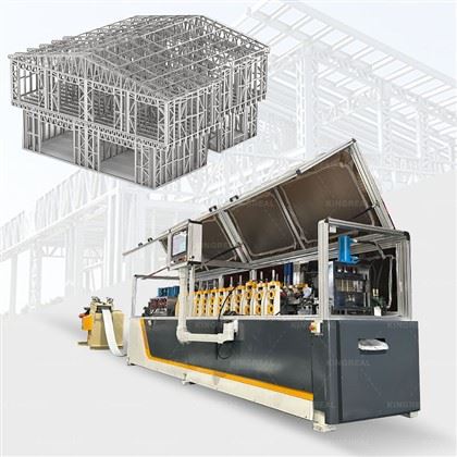 Mesin Pembuat Struktur Rumah Villa